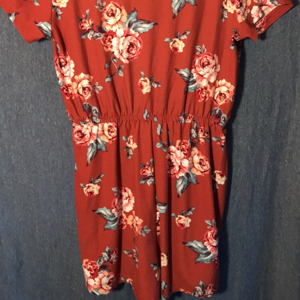 Rusty red/brown romper - Picture 3 of 3